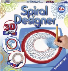 Ravensburger 3D Spiral-Designer, Zeichnen lernen für Kinder ab 6 Jahren, Kreatives Zeichen-Set für farbenfrohe Spiralbilder und Mandalas